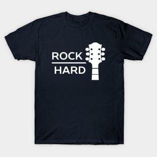 Bold Guitar Rock Musician T-Shirt